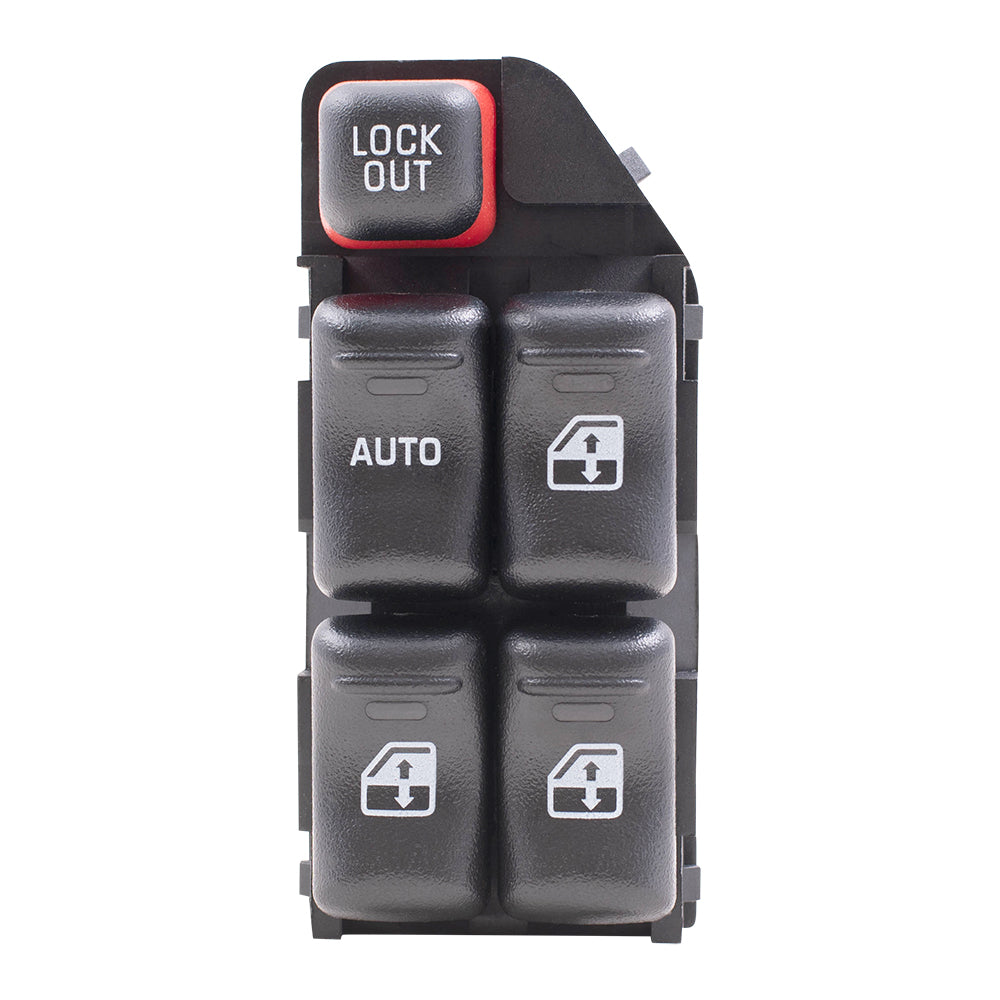 Chevrolet Oldsmobile Drivers Front Master Window Switch Assembly
