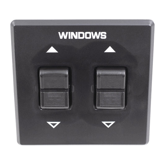 Brock Replacement Drivers Front Power Window Switch Compatible with 85-95 Van 15590707