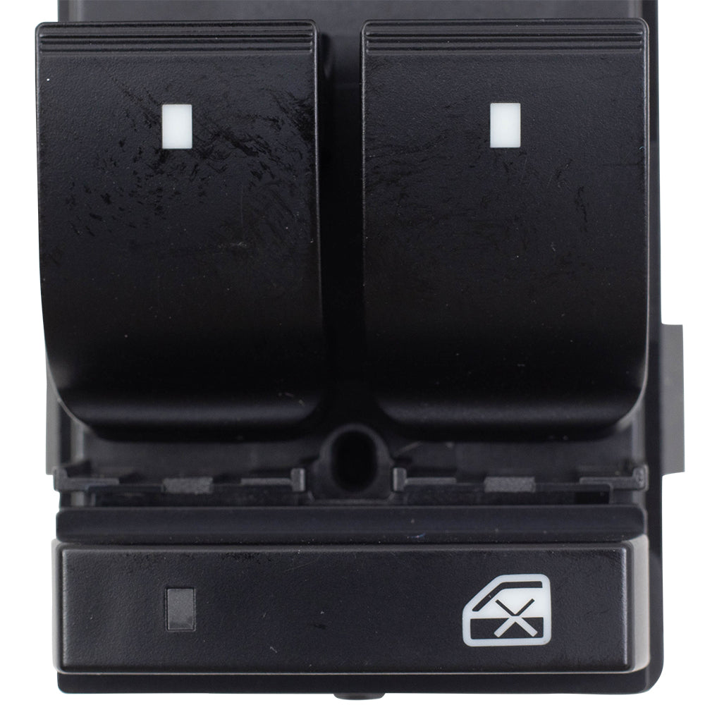 Brock Replacement Drivers Front Power Master Window Control Switch w/ 5 Buttons Compatible with 07-14 Silverado Sierra Pickup Truck 20945129