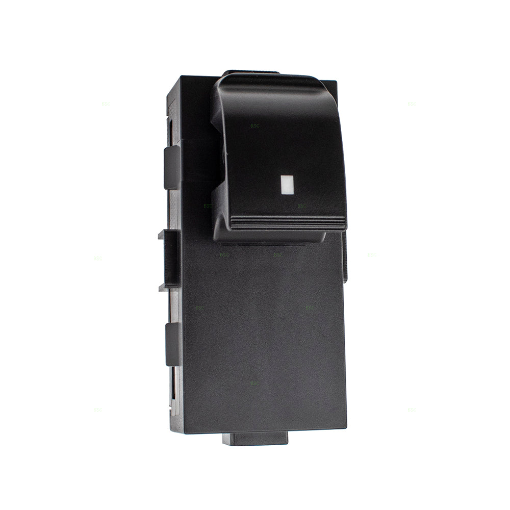 Brock Replacement Electric Power Window Switch w/ 1 Button Front Right Rear Left/Right Compatible with 07-13 Silverado Sierra Pickup Avalanche Truck Yukon & XL 22895545