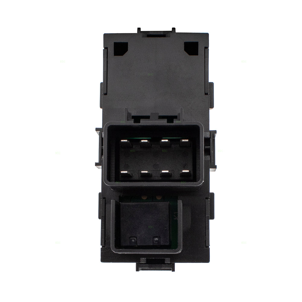 Brock Replacement Electric Power Window Switch w/ 1 Button Front Right Rear Left/Right Compatible with 07-13 Silverado Sierra Pickup Avalanche Truck Yukon & XL 22895545