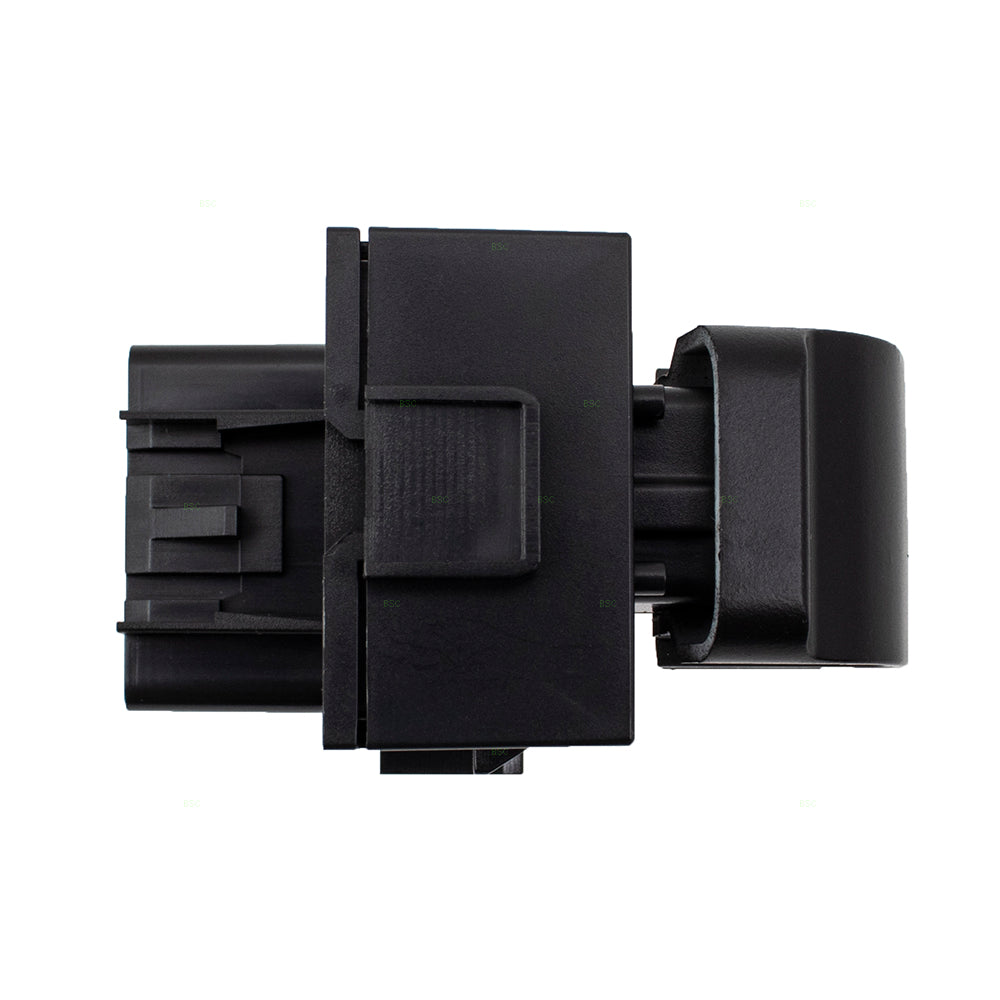 Brock Replacement Electric Power Window Switch w/ 1 Button Front Right Rear Left/Right Compatible with 07-13 Silverado Sierra Pickup Avalanche Truck Yukon & XL 22895545