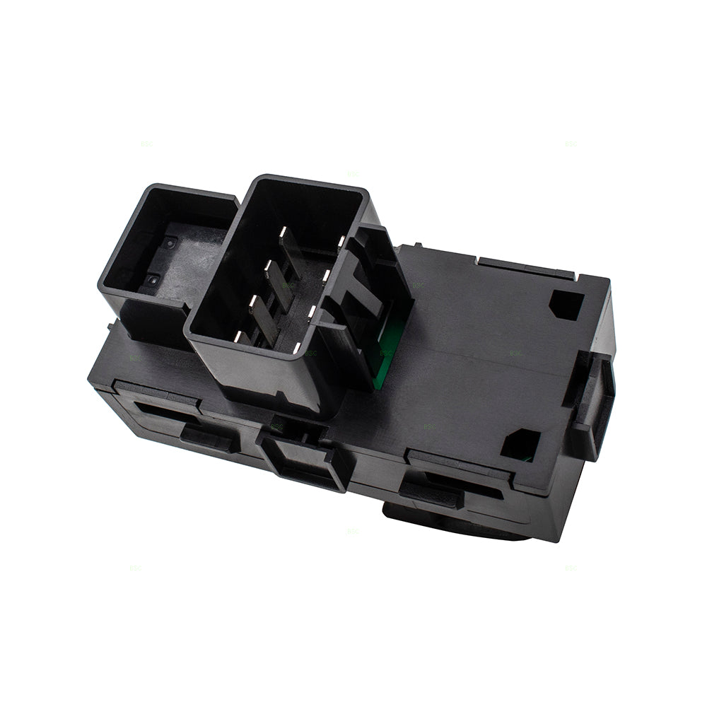 Brock Replacement Electric Power Window Switch w/ 1 Button Front Right Rear Left/Right Compatible with 07-13 Silverado Sierra Pickup Avalanche Truck Yukon & XL 22895545