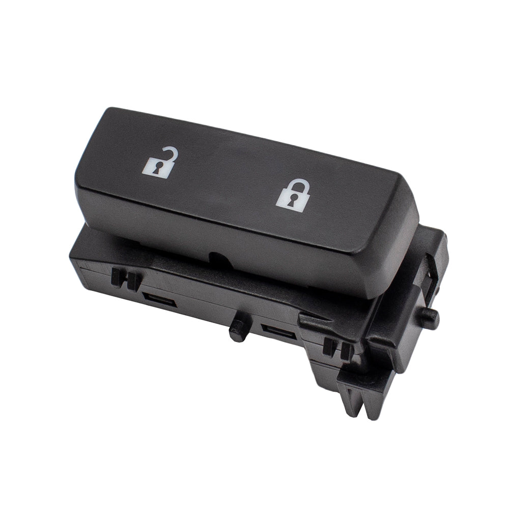 Brock Replacement Drivers Front Power Door Lock Switch Left Compatible with 07-14 Silverado Sierra Pickup Truck 15804093