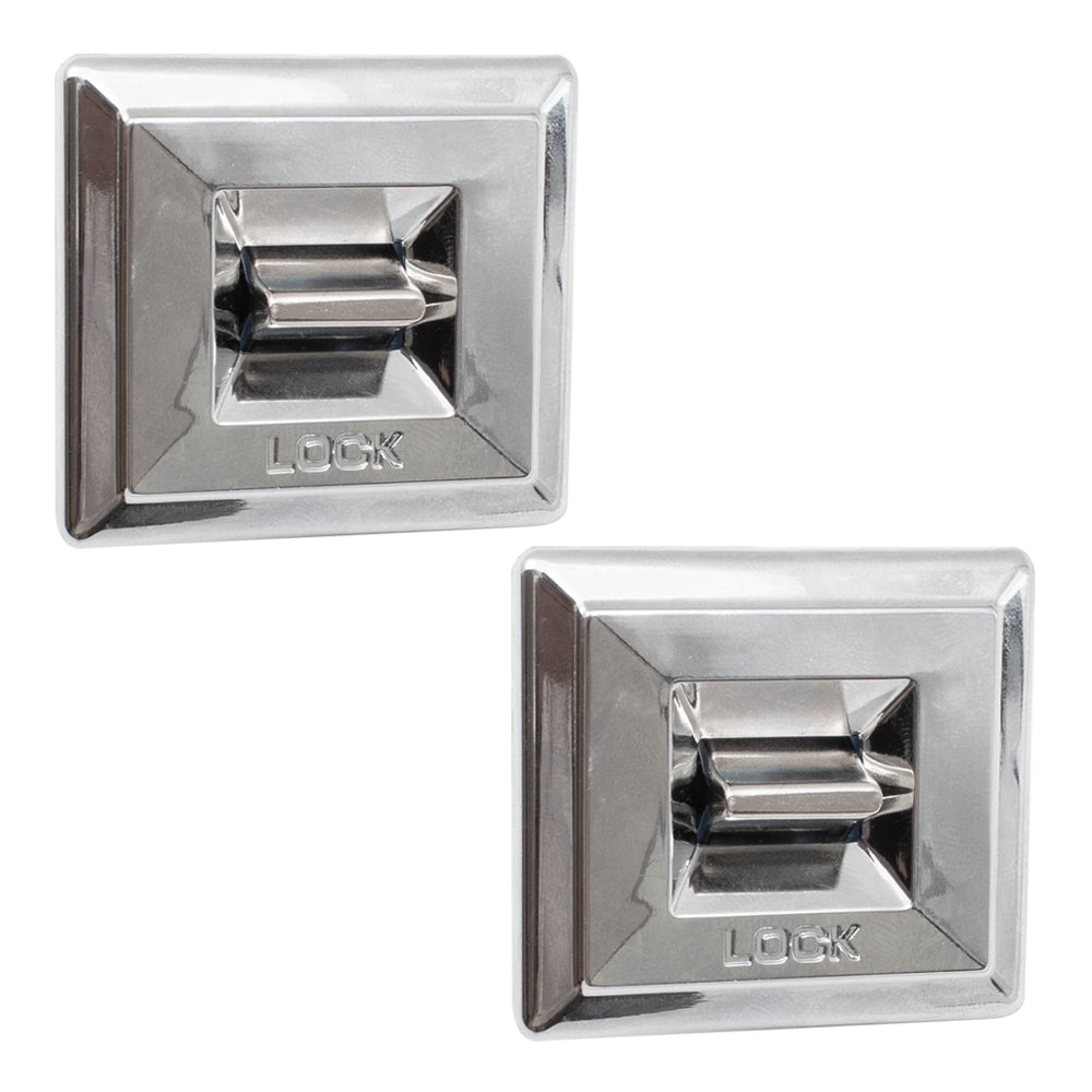 Brock Replacement Set of Lock Switches with Bezels Compatible with 77-93 Pickup Truck 20005376