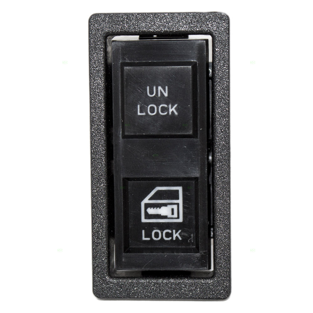 Brock Replacement Square Lock Switch with 5 Prongs Compatible with 88-89 Pickup Truck SUV 22071944