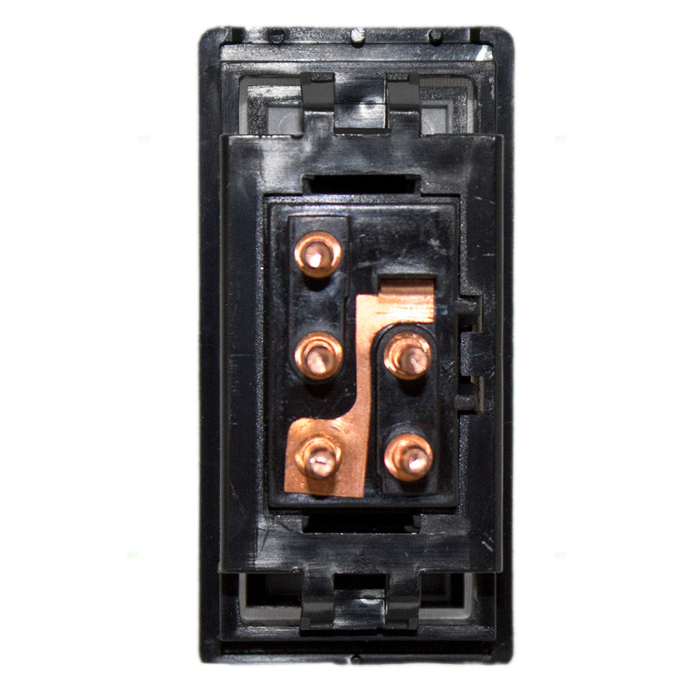 Brock Replacement Square Lock Switch with 5 Prongs Compatible with 88-89 Pickup Truck SUV 22071944