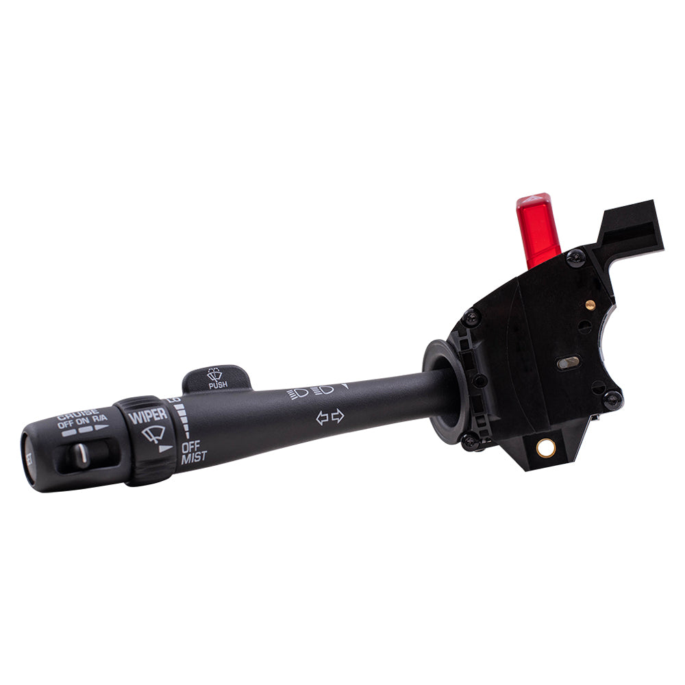 Brock Replacement Turn Signal Switch Cruise Wiper Dimmer Hazard Warning Lever Compatible with 98-05 Envoy Jimmy Blazer Bravada S10 Hombre Sonoma Pickup 26100838