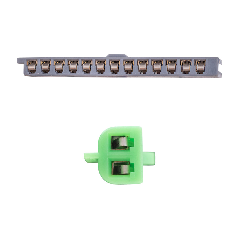 Brock Replacement Turn Signal Switch Cruise Wiper Dimmer Hazard Warning Lever Compatible with 98-05 Envoy Jimmy Blazer Bravada S10 Hombre Sonoma Pickup 26100838