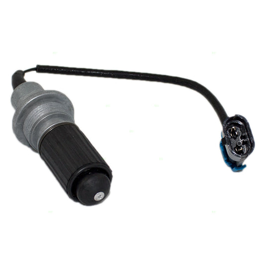 Brock Replacement Front Differential Actuator Switch Flat with 2 Pins Compatible with 1996-1997 Blazer Jimmy Tahoe C/K Suburban Pickup Truck 26043590