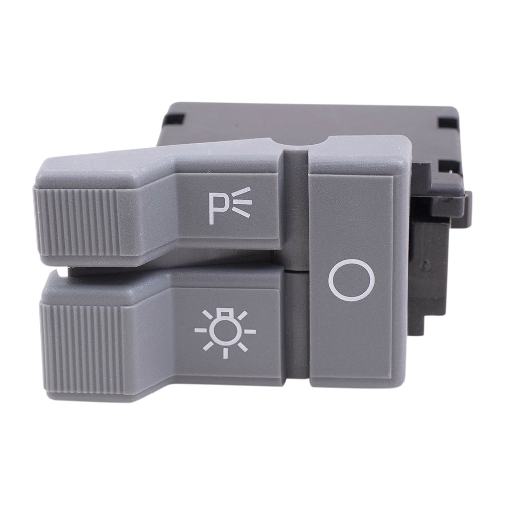Brock Replacement Headlight Dimmer Switch Gray Compatible with 1990-1994 C/K Pickup Truck 1992-1994 Suburban Blazer Yukon 19245374