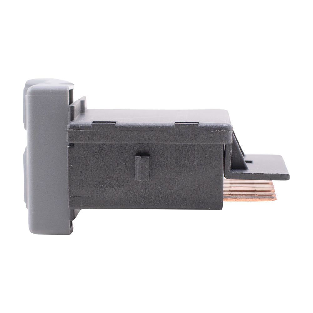 Brock Replacement Headlight Dimmer Switch Gray Compatible with 1990-1994 C/K Pickup Truck 1992-1994 Suburban Blazer Yukon 19245374