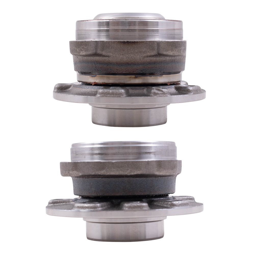 Brock Replacement Front and Rear Set Hub Bearing Assemblies Compatible with 2014-2020 Cherokee Front Wheel Drive