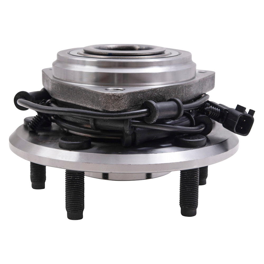 Brock Aftermarket Replacement Front Driver Left Or Passenger Right Hub/Bearing Assembly With 49 Inch ABS Cable Compatible With 2011-2018 Jeep Wrangler JK