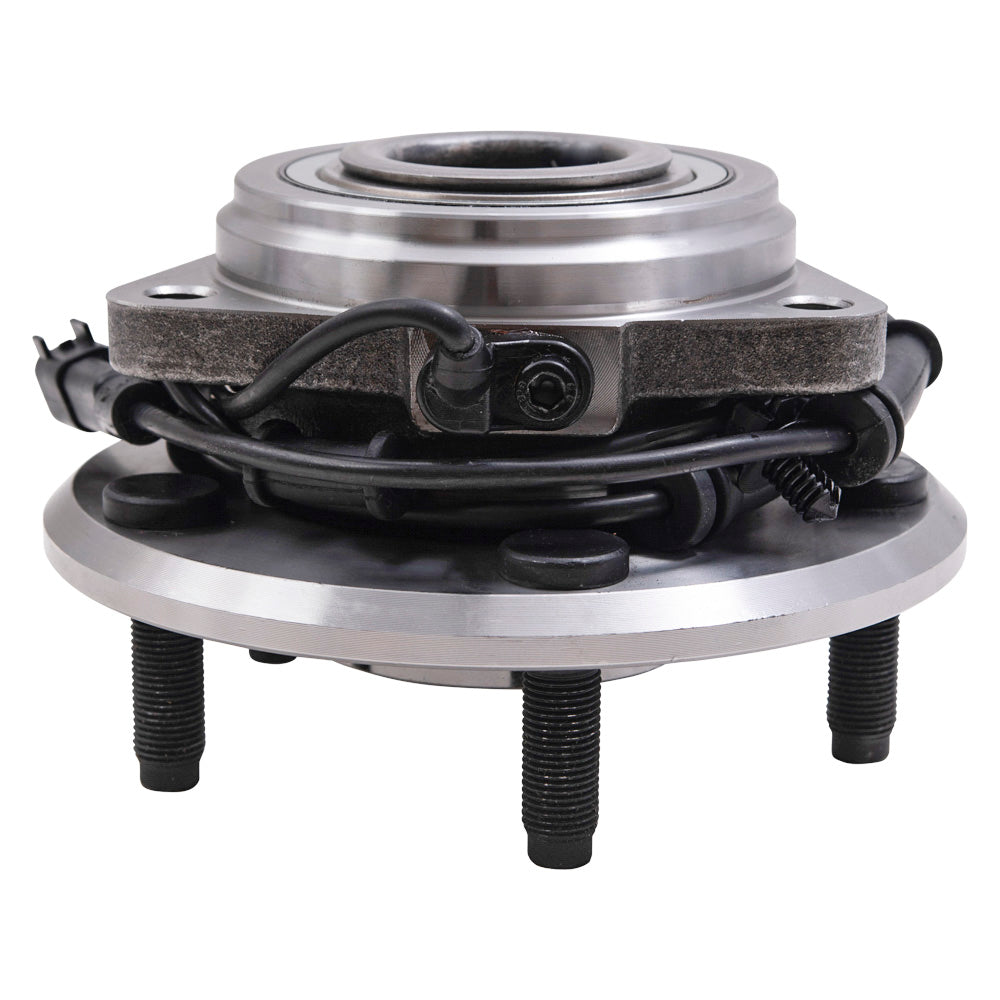 Brock Aftermarket Replacement Front Driver Left Or Passenger Right Hub/Bearing Assembly With 49 Inch ABS Cable Compatible With 2011-2018 Jeep Wrangler JK