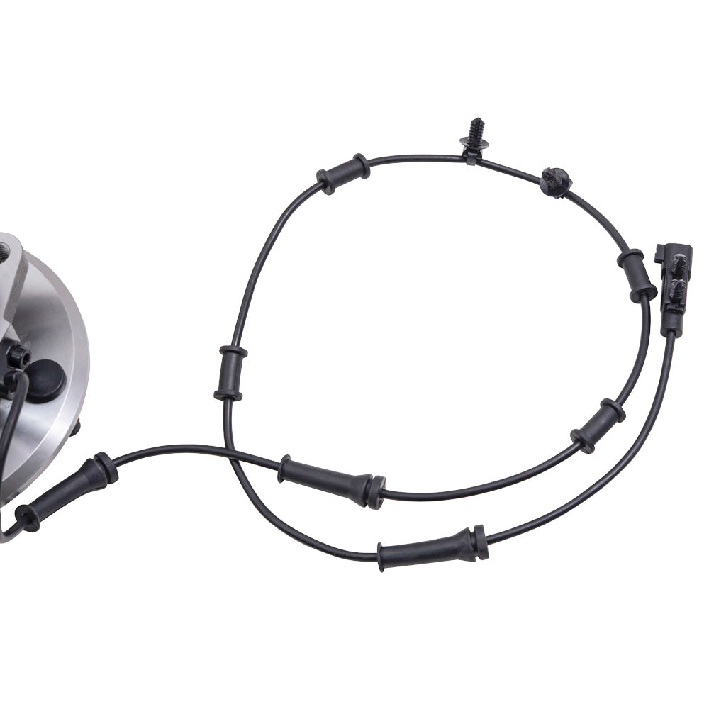 Brock Aftermarket Replacement Front Driver Left Or Passenger Right Hub/Bearing Assembly With 49 Inch ABS Cable Compatible With 2011-2018 Jeep Wrangler JK