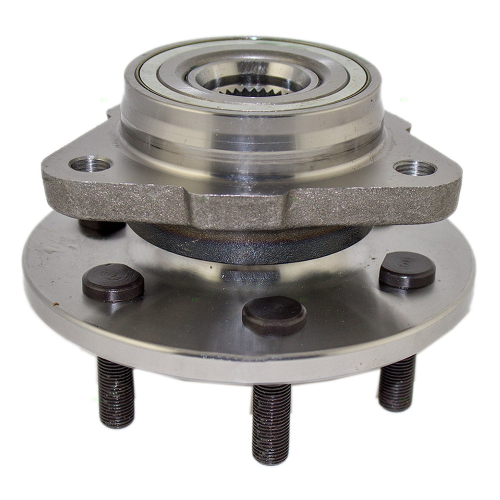 Brock Replacement Front Wheel Hub Bearing Assembly Compatible with 1997-2004 Dakota 1998-2003 Durango 4-Wheel Drive Rear-Wheel ABS 52069361AC