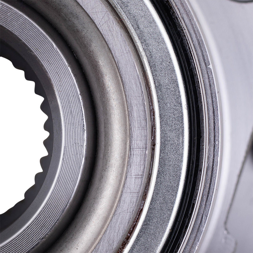 Brock Replacement Set Front Hubs & Bearings Compatible with 2000 2001 1500 Pickup w/ 4-Wheel Drive 2-Wheel ABS