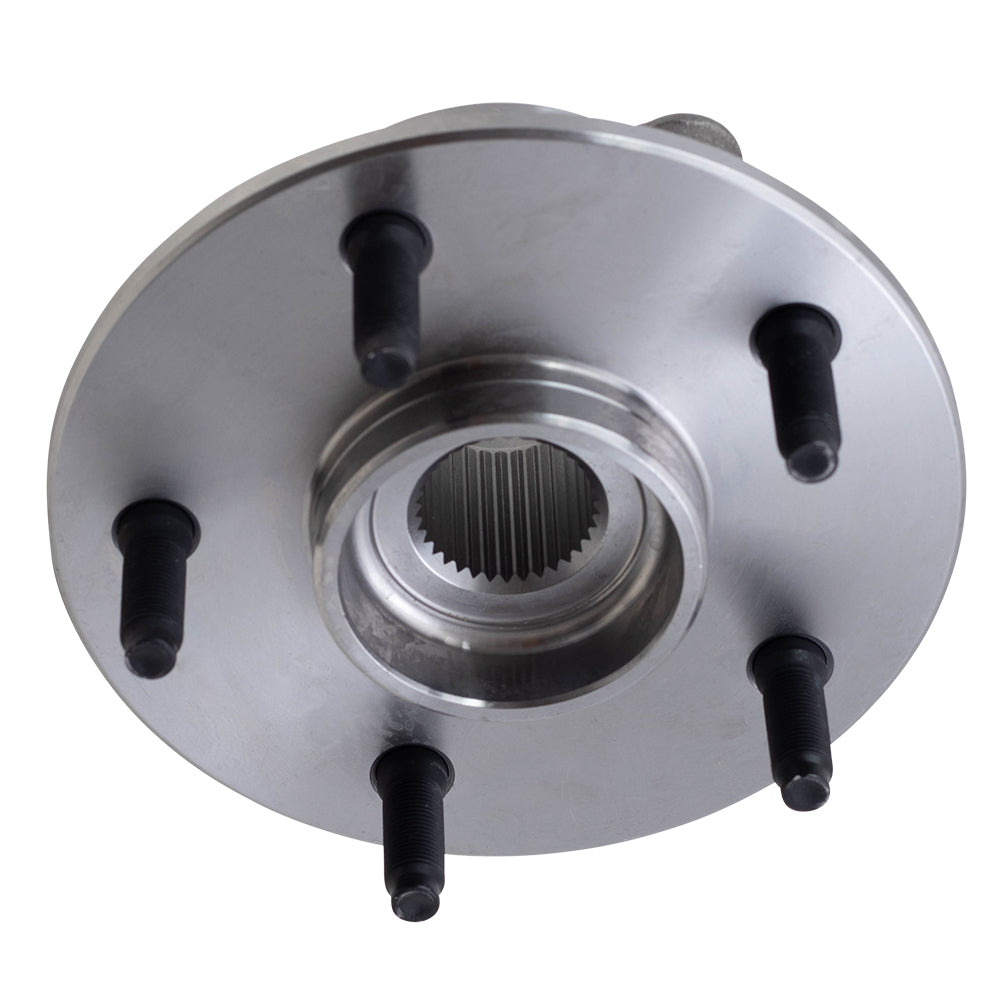 Brock Replacement Front Hub & Bearing Assembly Compatible with 2000 2001 1500 Pickup Truck w/ 4-Wheel Drive 2-Wheel ABS