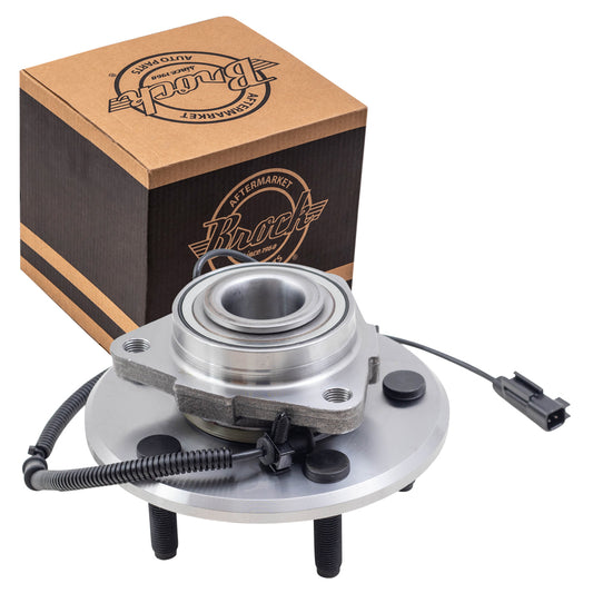 Brock Aftermarket Replacement Part Front Hub and Bearing Assembly Compatible with 2013-2018 RAM 1500