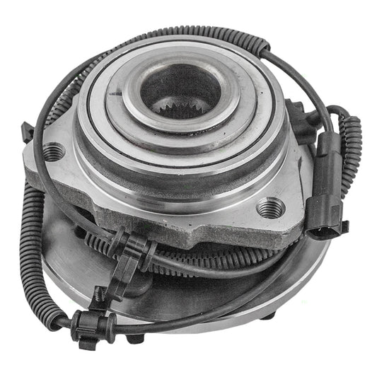 Brock Replacement Driver Front Wheel Hub with Bearing Assembly Compatible with 2002-2007 Liberty 52128693AB