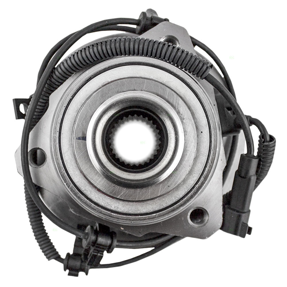 Brock Replacement Driver Front Wheel Hub with Bearing Assembly Compatible with 2002-2007 Liberty 52128693AB