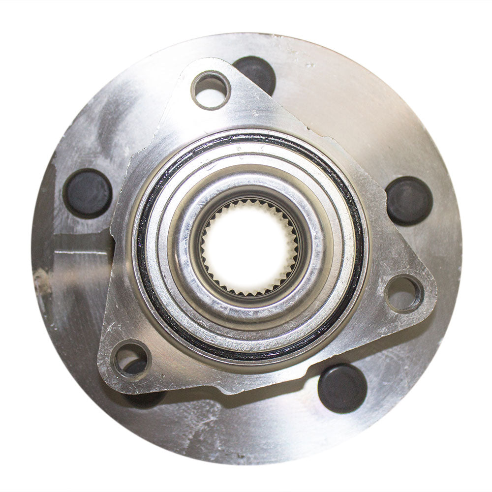 Brock Replacement Front Wheel Hub with Bearing Assembly Compatible with 2002-2005 1500 2006-2008 1500 Standard/Crew Cab Pickup Truck 68081028AA