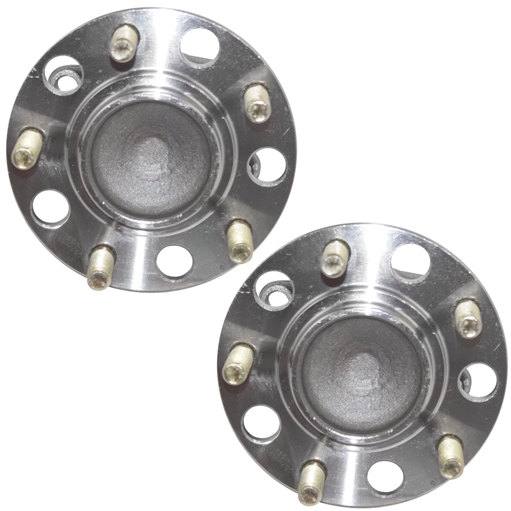Brock Replacement Pair Set Rear Wheel Hubs with Bearings Compatible with 200 Avenger Caliber Compass Patriot Sebring 4766719AB 512332
