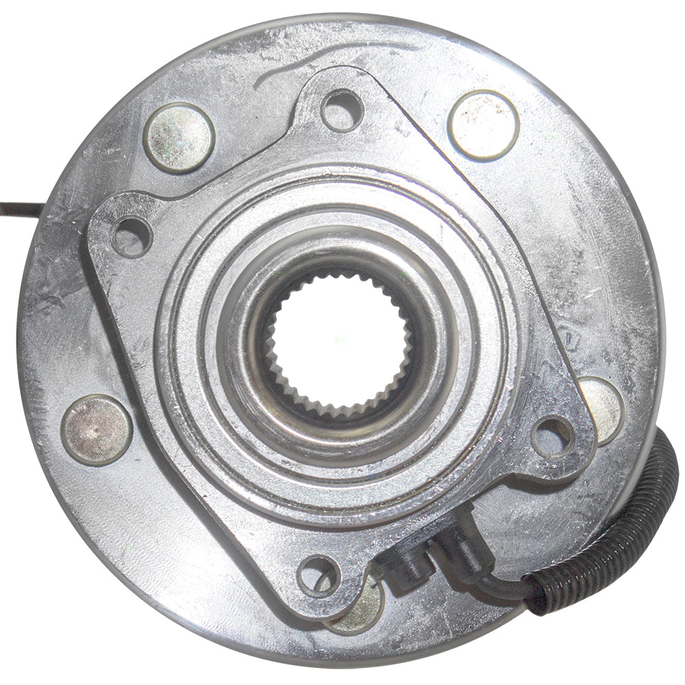 Brock Replacement Front Wheel Hub with Bearing Assembly Compatible wit ...