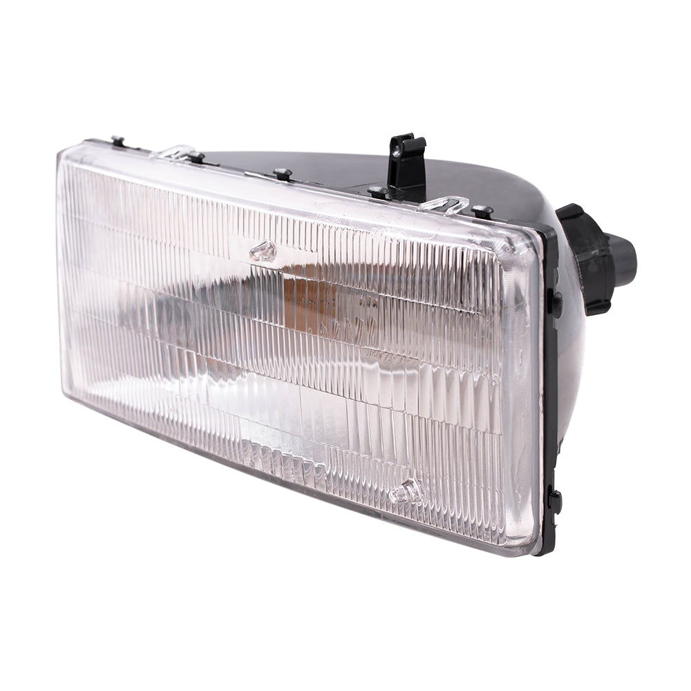 Brock Headlight Assembly for Plymouth Acclaim Dodge Spirit Chrysler LeBaron Drivers
