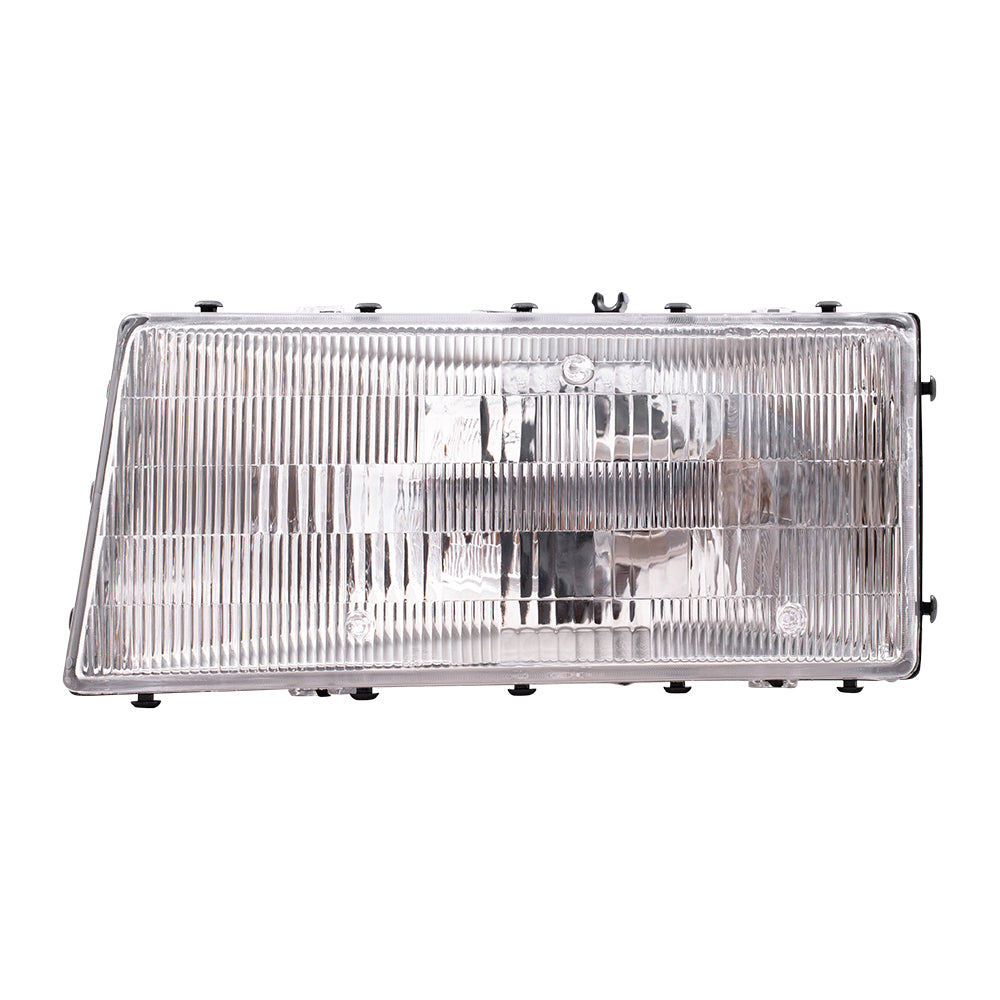 Brock Headlight Assembly for Plymouth Acclaim Dodge Spirit Chrysler LeBaron Drivers