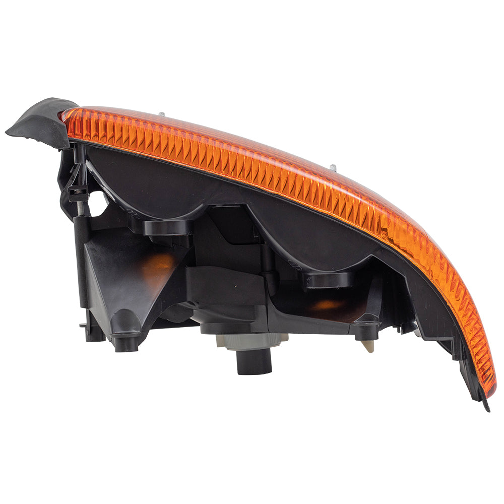 Brock Replacement Replacement Driver Composite Headlight Headlamp with Park Signal Lamp Compatible with 1998-2004 Dakota 55055111AI