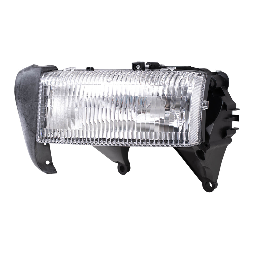 Brock Headlight for Dodge Dakota Durango Drivers Headlamp Lens w/ Housing 55055171AE