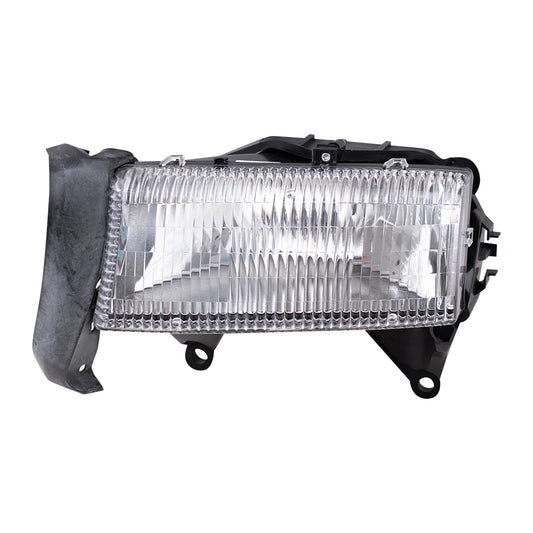 Brock Headlight for Dodge Dakota Durango Drivers Headlamp Lens w/ Housing 55055171AE