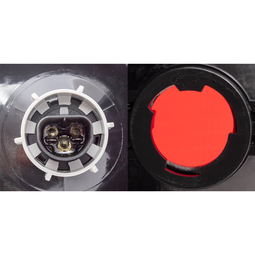 Brock Replacement Set Headlights with Corner Lamp and Tail Lights Smoked Back Up Lens Compatible with 1994-2001 Pickup Truck