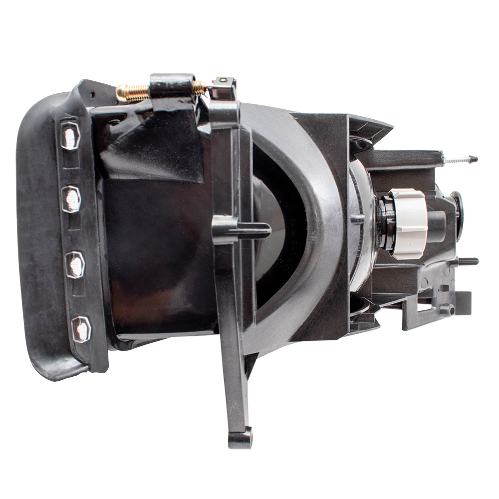 Brock Aftermarket Replacement Passenger Right Halogen Combination Headlight and Corner Light Assembly Compatible With 1994-2002 Dodge Ram Without Sport Package