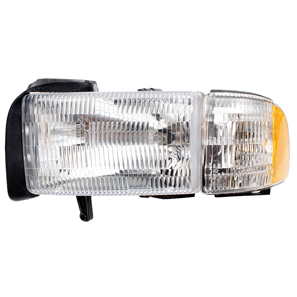 Brock Halogen Combination Headlight and Corner Light For Ram Pickup