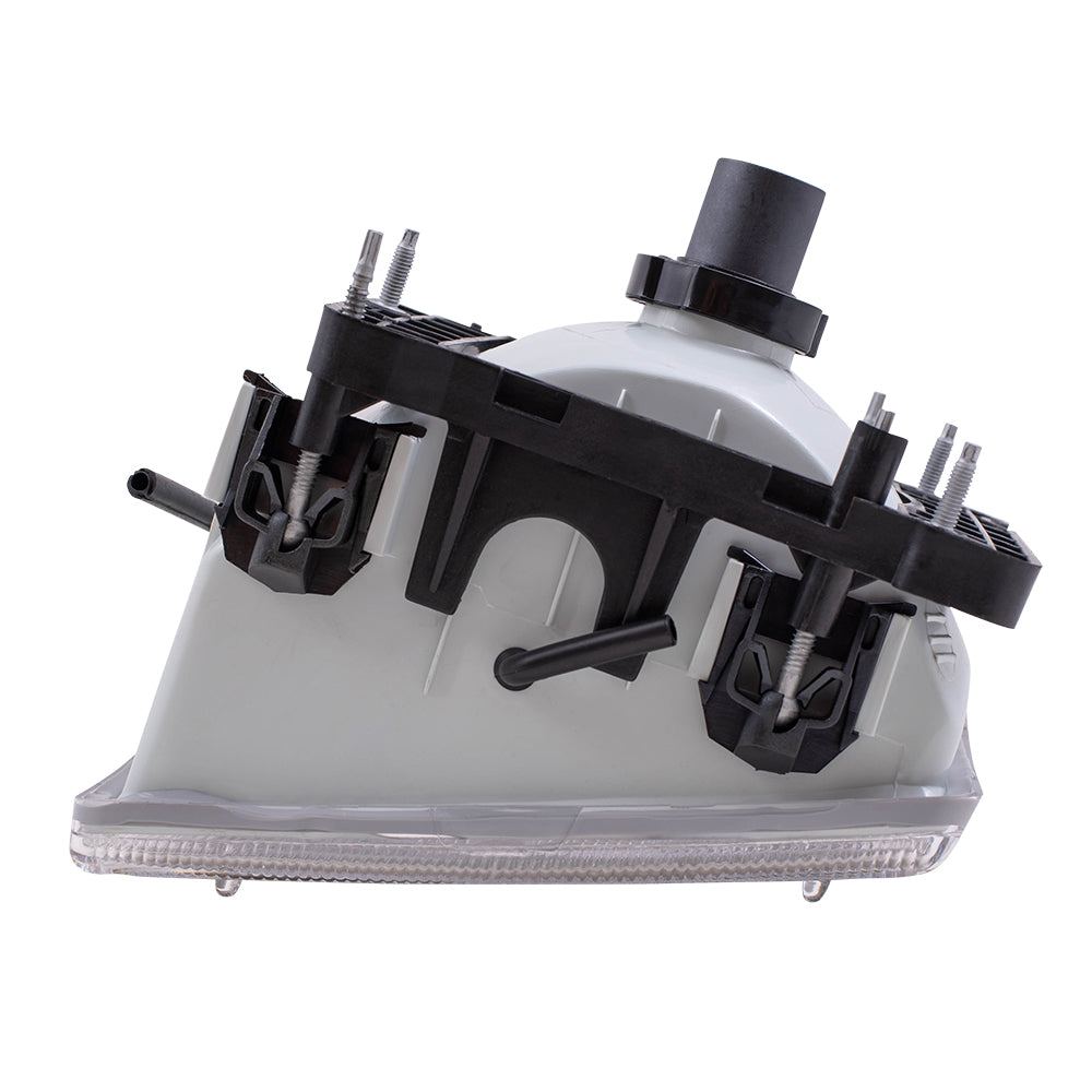 Brock Replacement Passenger Halogen Headlight Compatible with 1991-1996 Dakota Pickup Truck w/ Aero Package 55054714