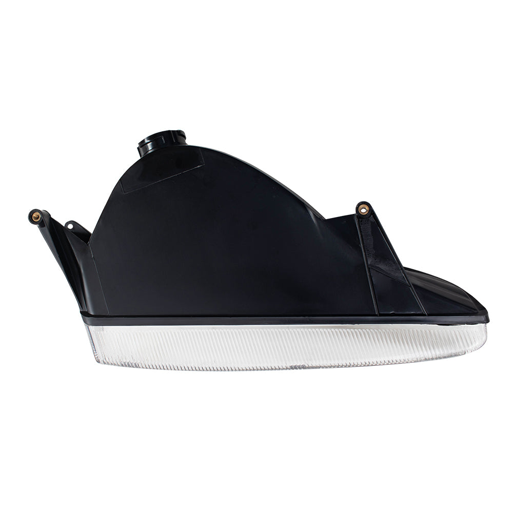Brock Replacement Driver Headlight with Vertical Lines in Lens Compatible with 1993-1997 Intrepid 4778257