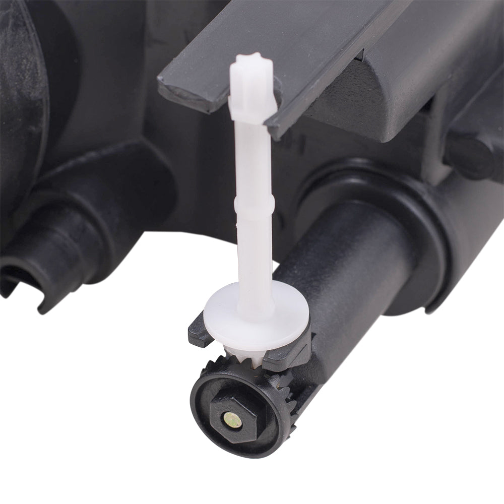 Brock Replacement Driver Headlight Compatible with 1996-2000 Sebring Convertible 5263987AB