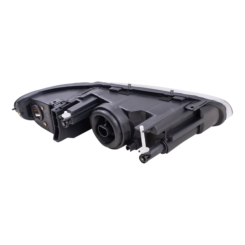 Brock Replacement Driver Headlight Compatible with 1996-2000 Sebring Convertible 5263987AB