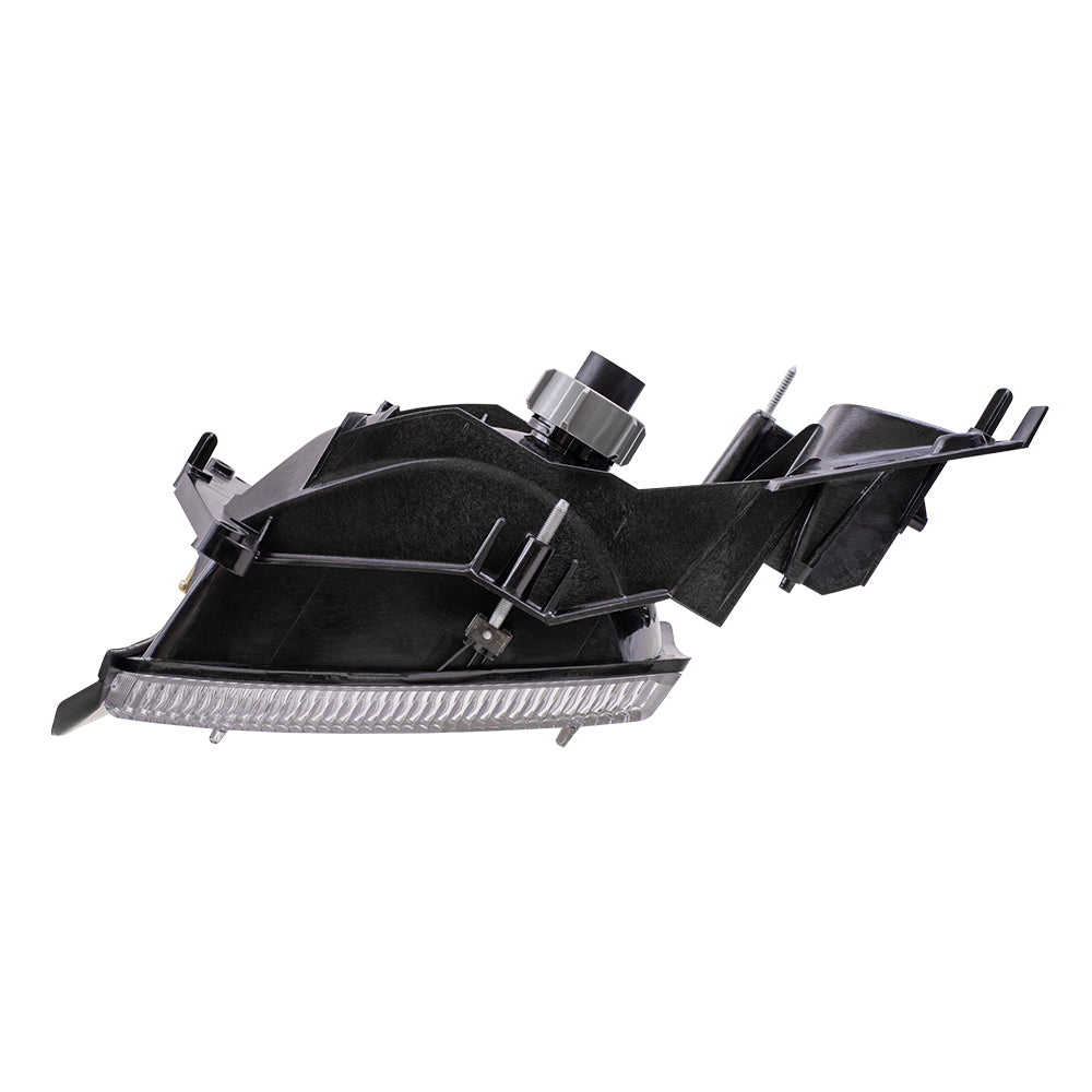 Brock Replacement Set Driver and Passenger Halogen Headlights Compatible with 1994-2002 Pickup Truck 55076749AO 55054780AH