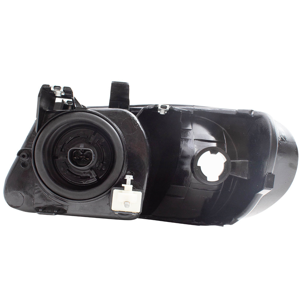 Brock Replacement Passenger Halogen Headlight Compatible with 2001-2007 Caravan Town & Country Van with 113" Wheelbase 4857700AC