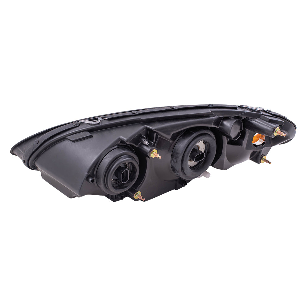 Brock Replacement Driver and Passenger Headlights Compatible with 2001-2005 PT Cruiser 5288765AI 5288764AI