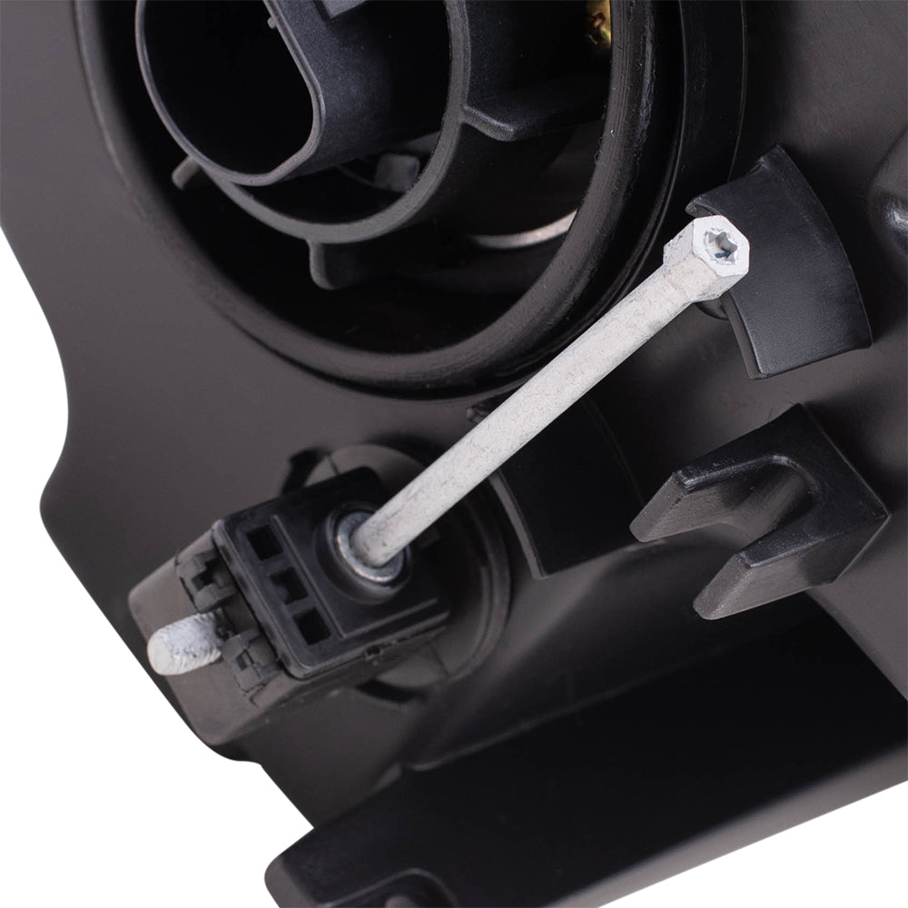 Brock Replacement Driver Headlight with Chrome Bezel Compatible with 2003-2005 Neon 5303551AI