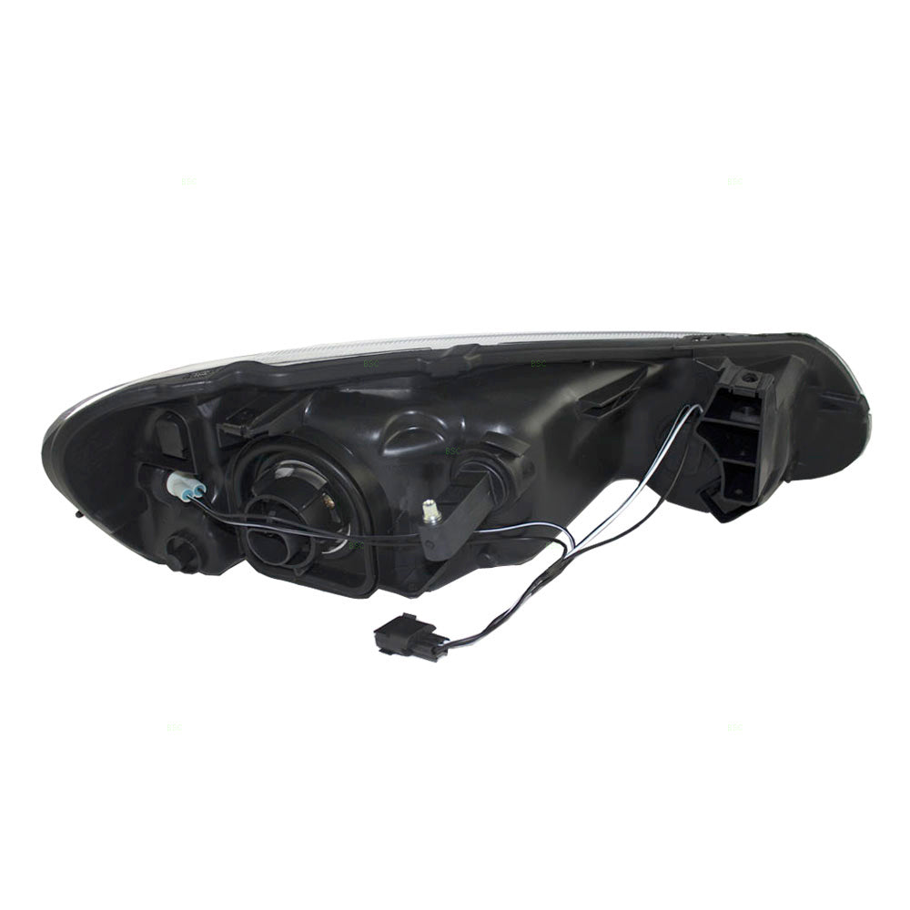 Brock Headlight Assembly for 04-06 Chrysler Sebring Drivers Halogen Headlamp 4806037AF