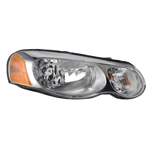 Brock Headlight Assembly for 04-06 Chrysler Sebring Passengers Halogen Lens 4806036AF