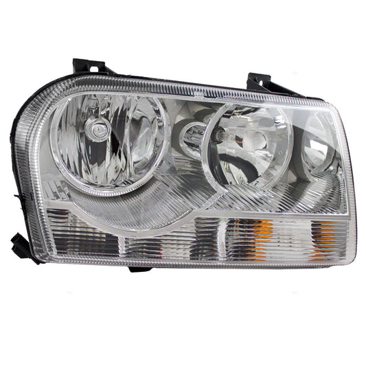 Brock Headlight Assembly for 05-07 Chrysler 300 Passengers Halogen Lamp Lens 4805756AI
