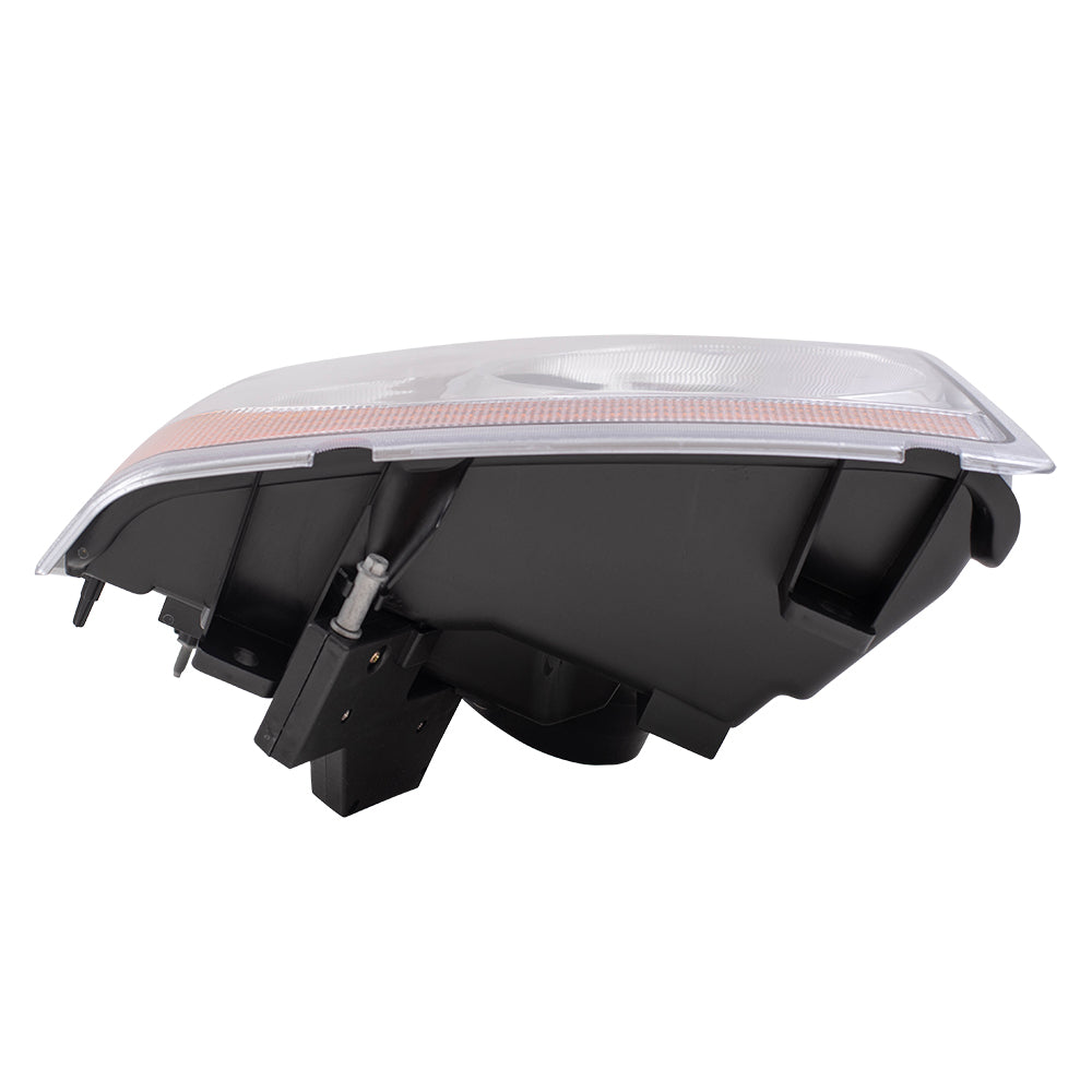 Brock Replacement Driver and Passenger Halogen Headlights Compatible with 2004-2005 Durango 55077721AD 55077720AD