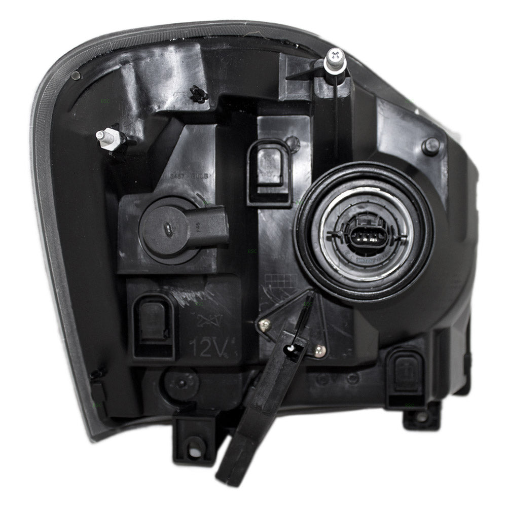 Brock Headlight Assembly for 2006 Dodge Durango Drivers Headlamp Housing 55077721AE
